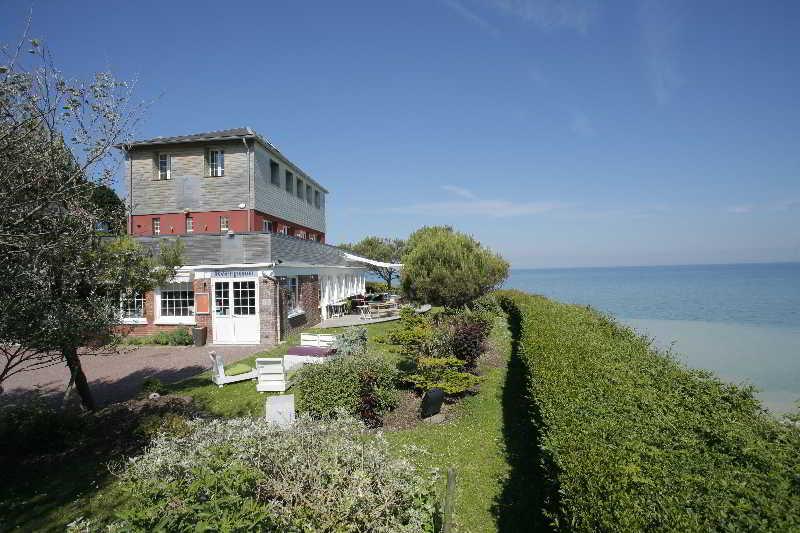 The Originals Hotel Le Cise Restaurant Chambres Et Suites Ault Dış mekan fotoğraf